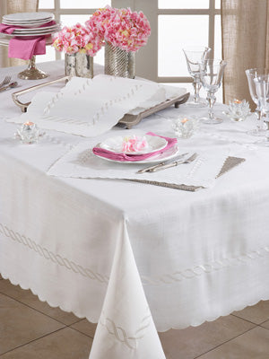 Tablecloth Braided Embroidery