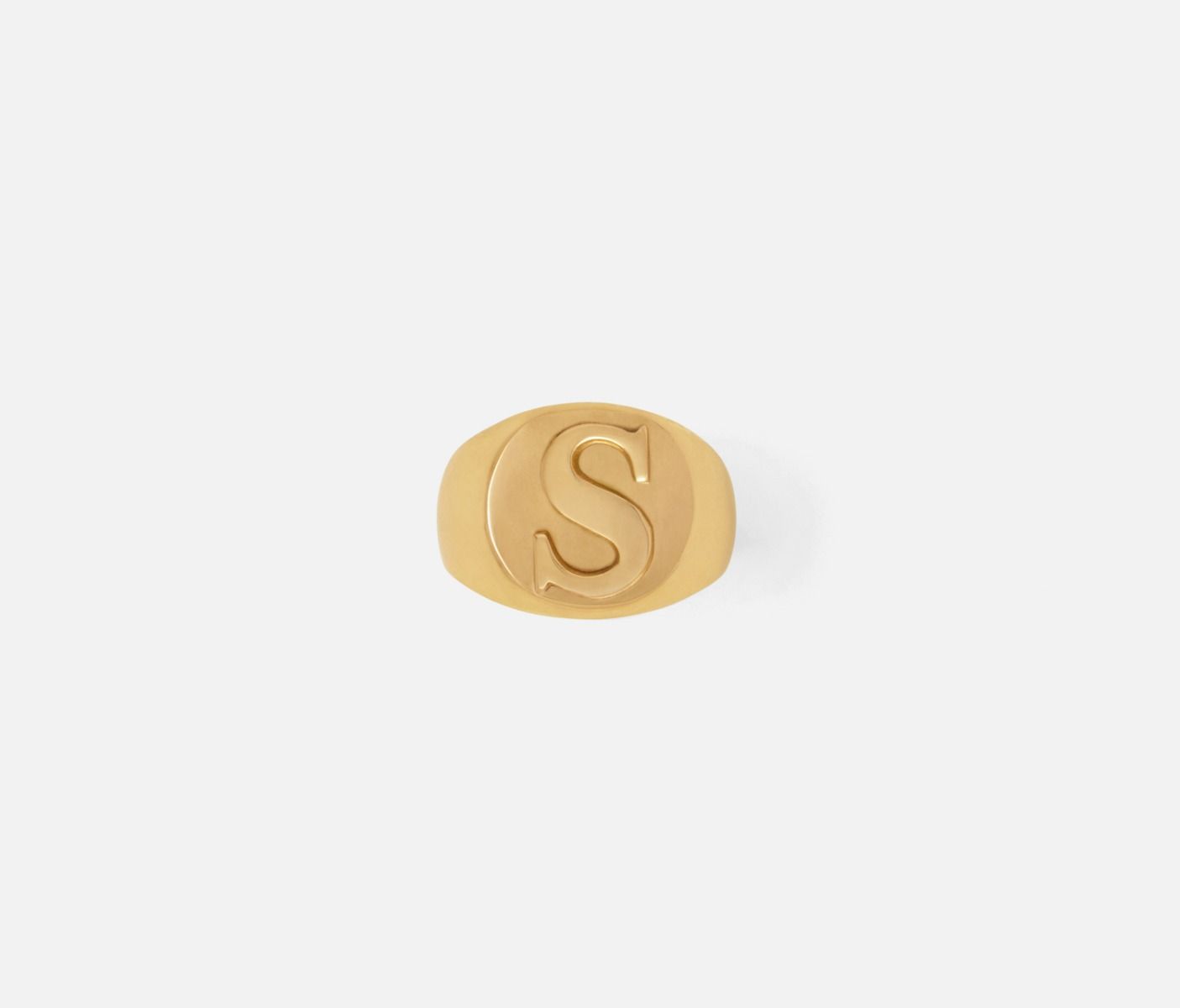 Clark Monogram Napkin Ring "S"