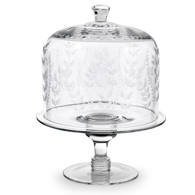 Fern Cake Dome & Stand
