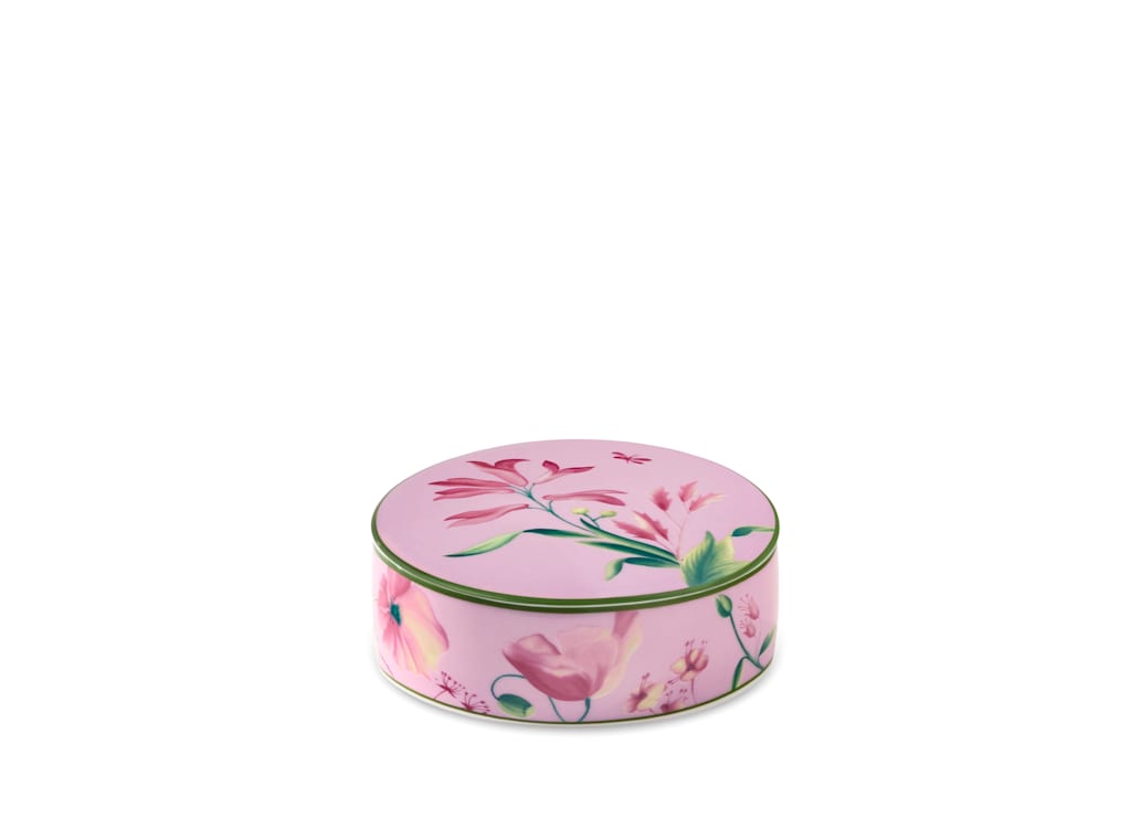 Florenza Round Trinket Box