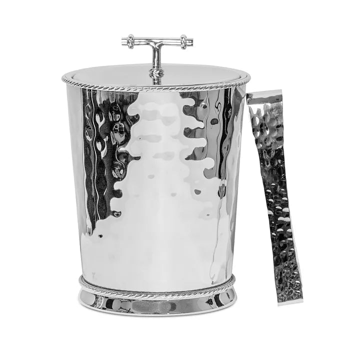 Graham Ice Bucket with Lid and Tongs