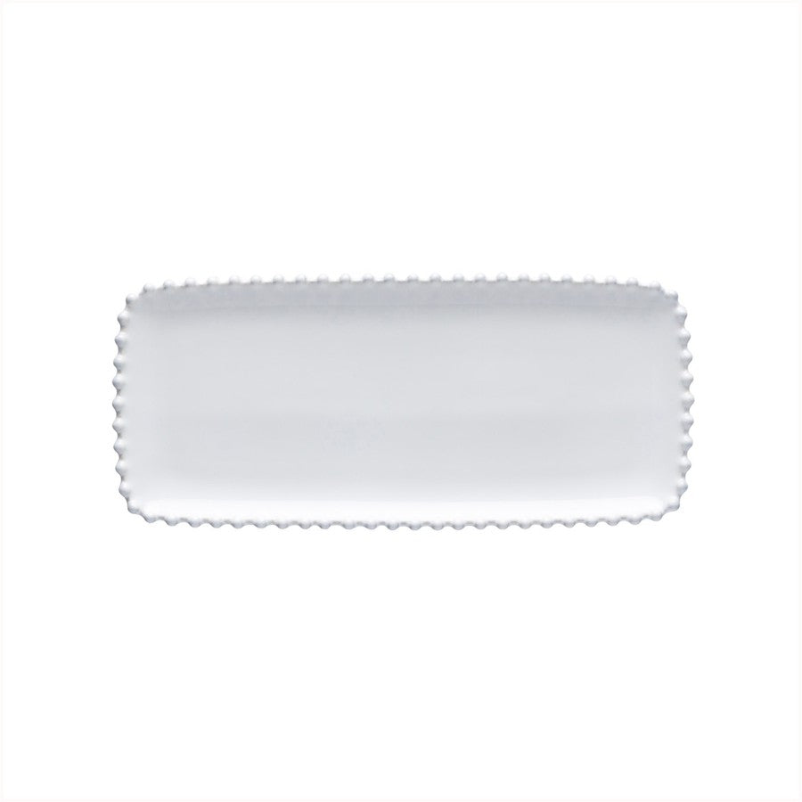 Pearl White Rectangular Tray