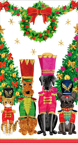 Toy Soldier Pets Guest Towel