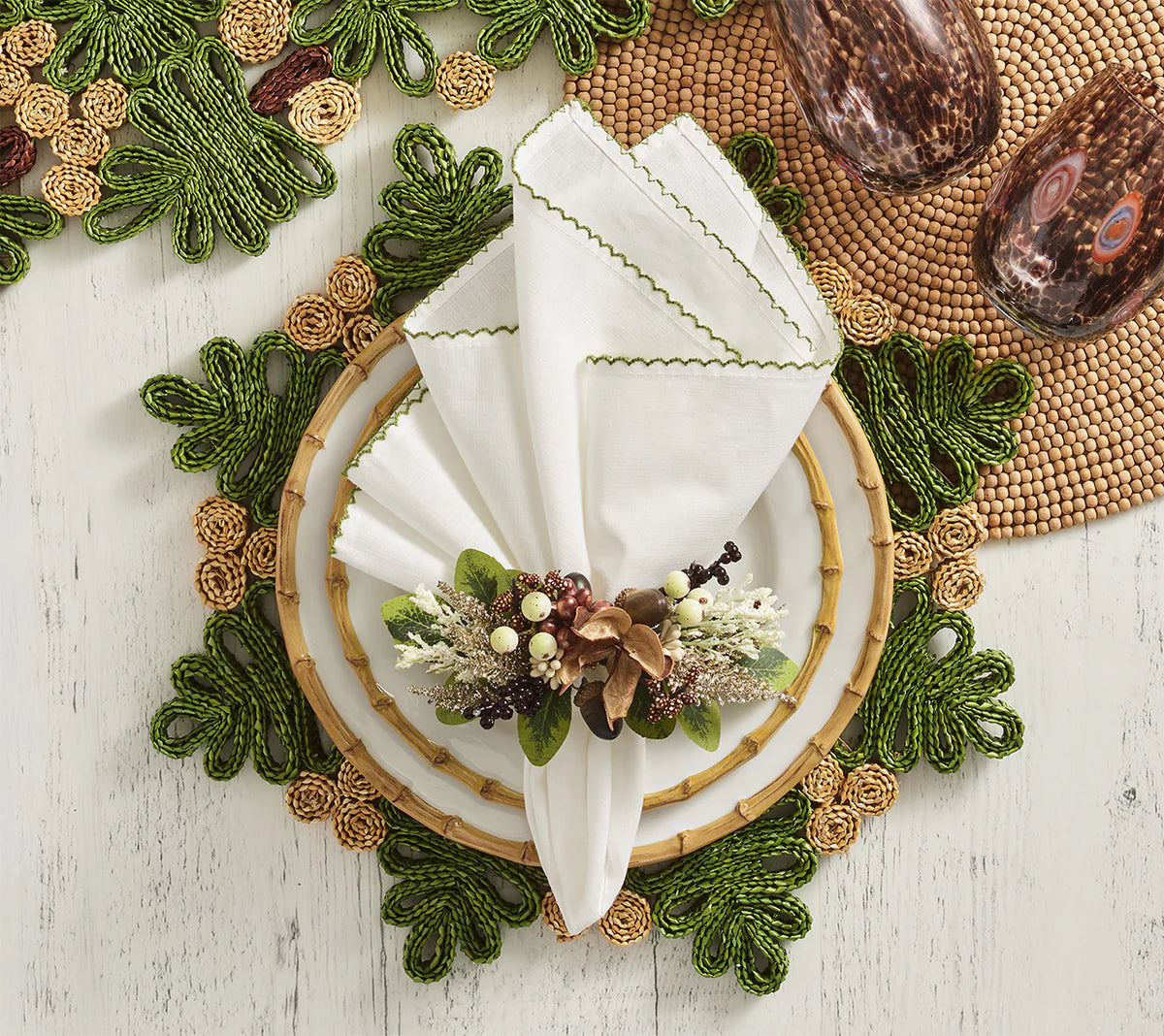 Wildwood Napkin Rings - Set of 4