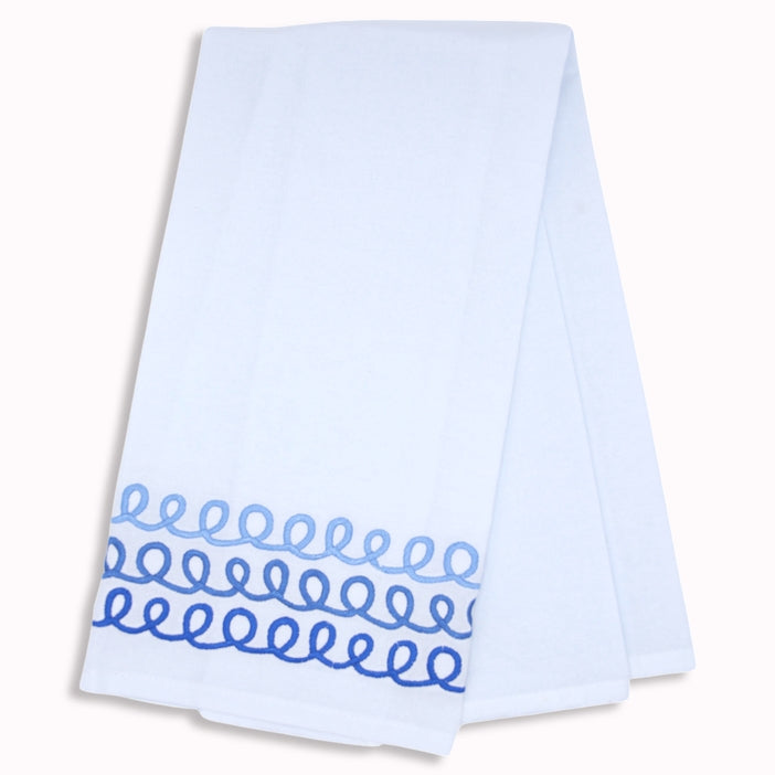 50 Shades of Blue Kitchen Towel