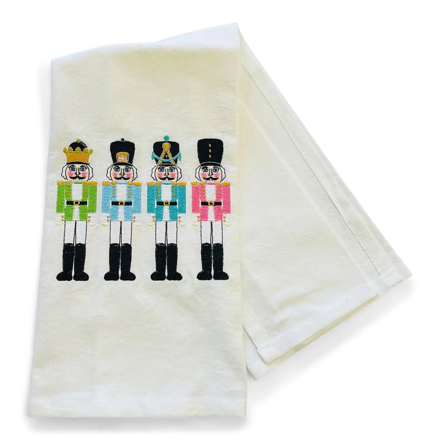 Tea Towel — Four Nutcrackers