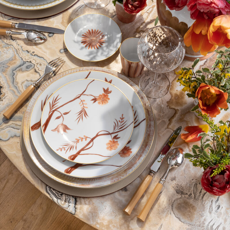 Marie Daâge Bouquet de Vie Custom Dinnerware