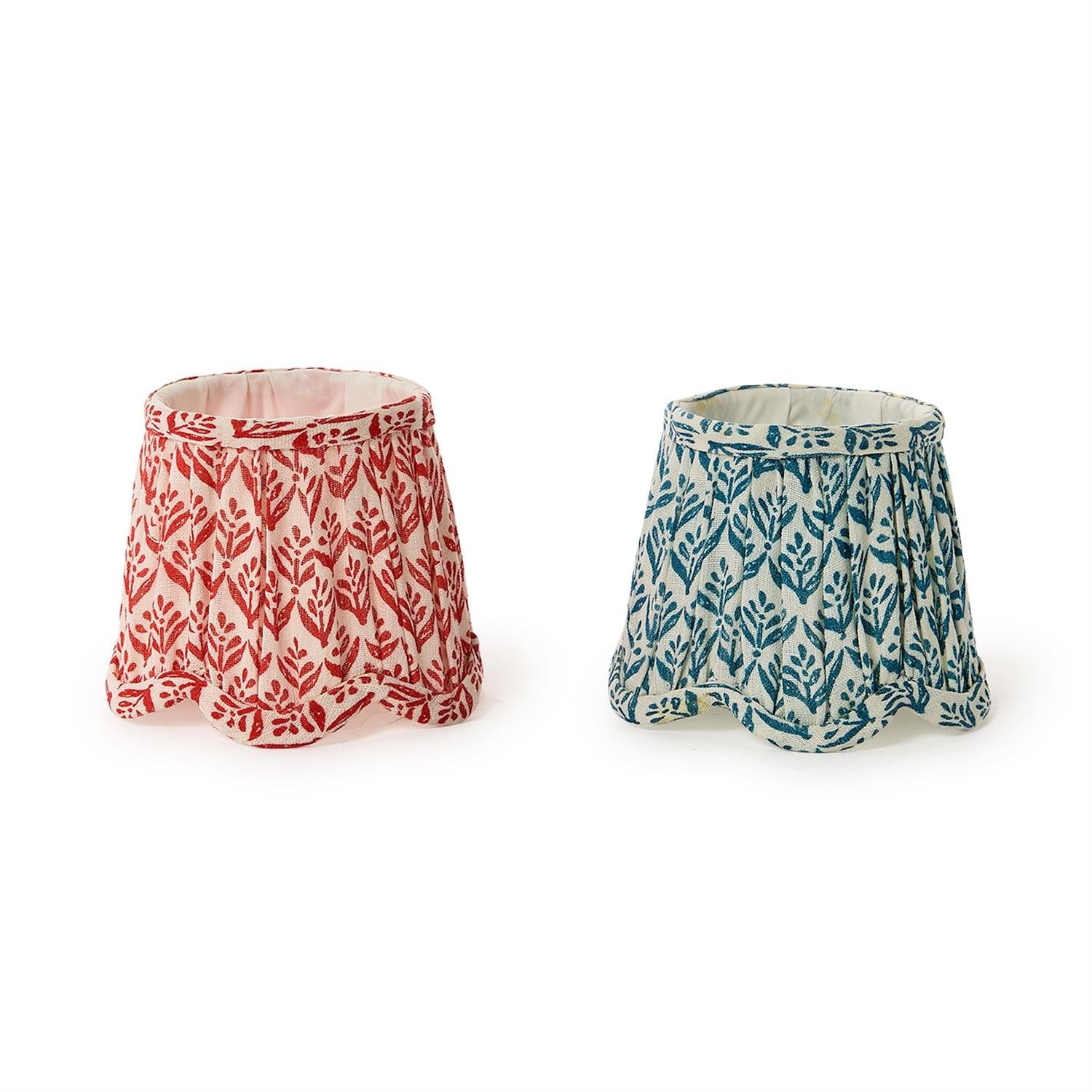 Scalloped Lamp Shades