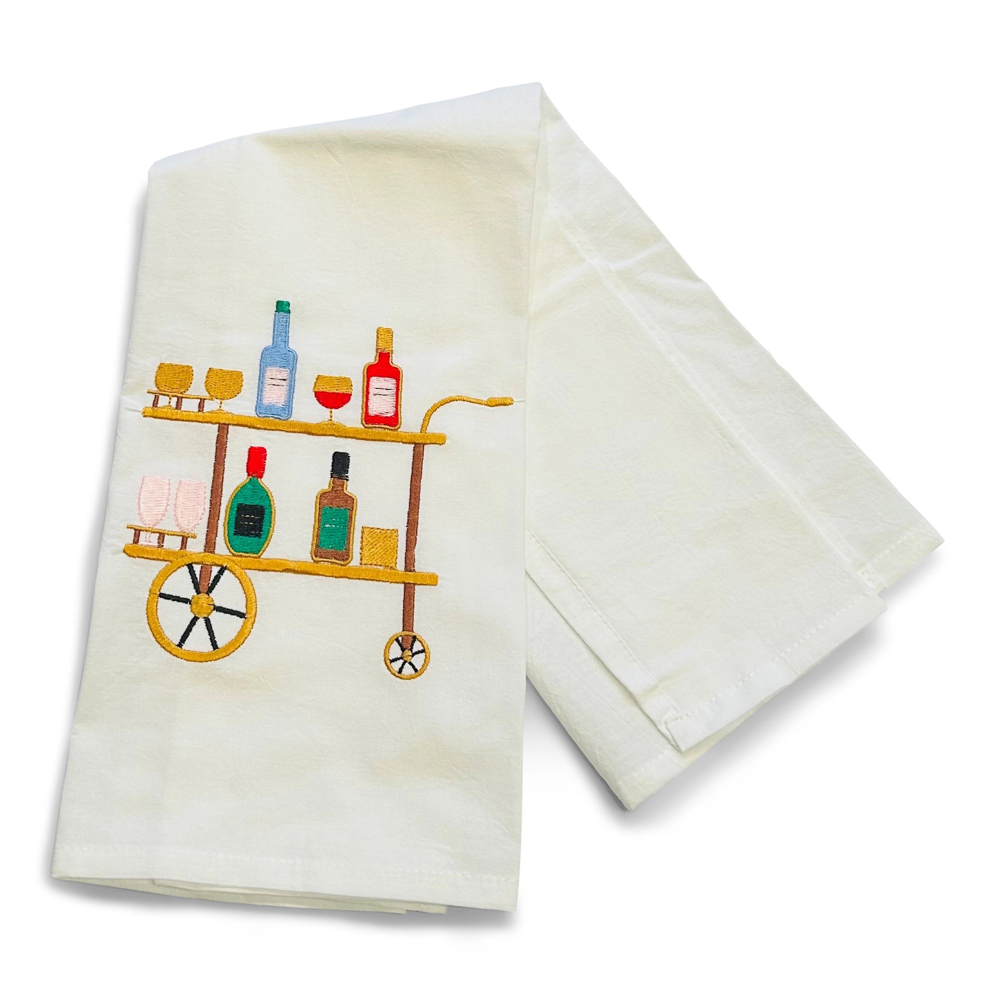 Tea Towel — Bar Cart