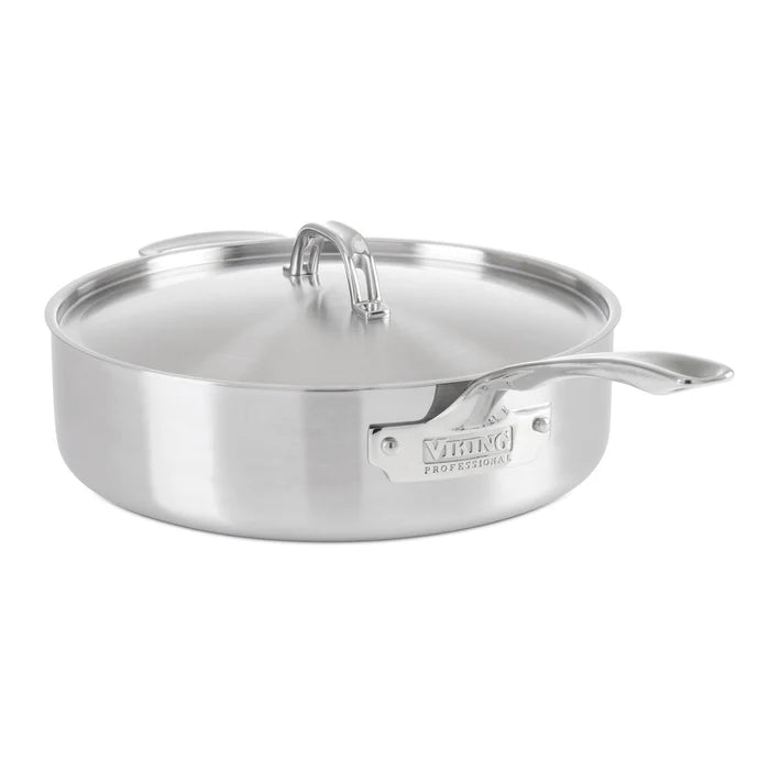 Viking Professional 5-Ply 6.4qt Saute Pan with Lid