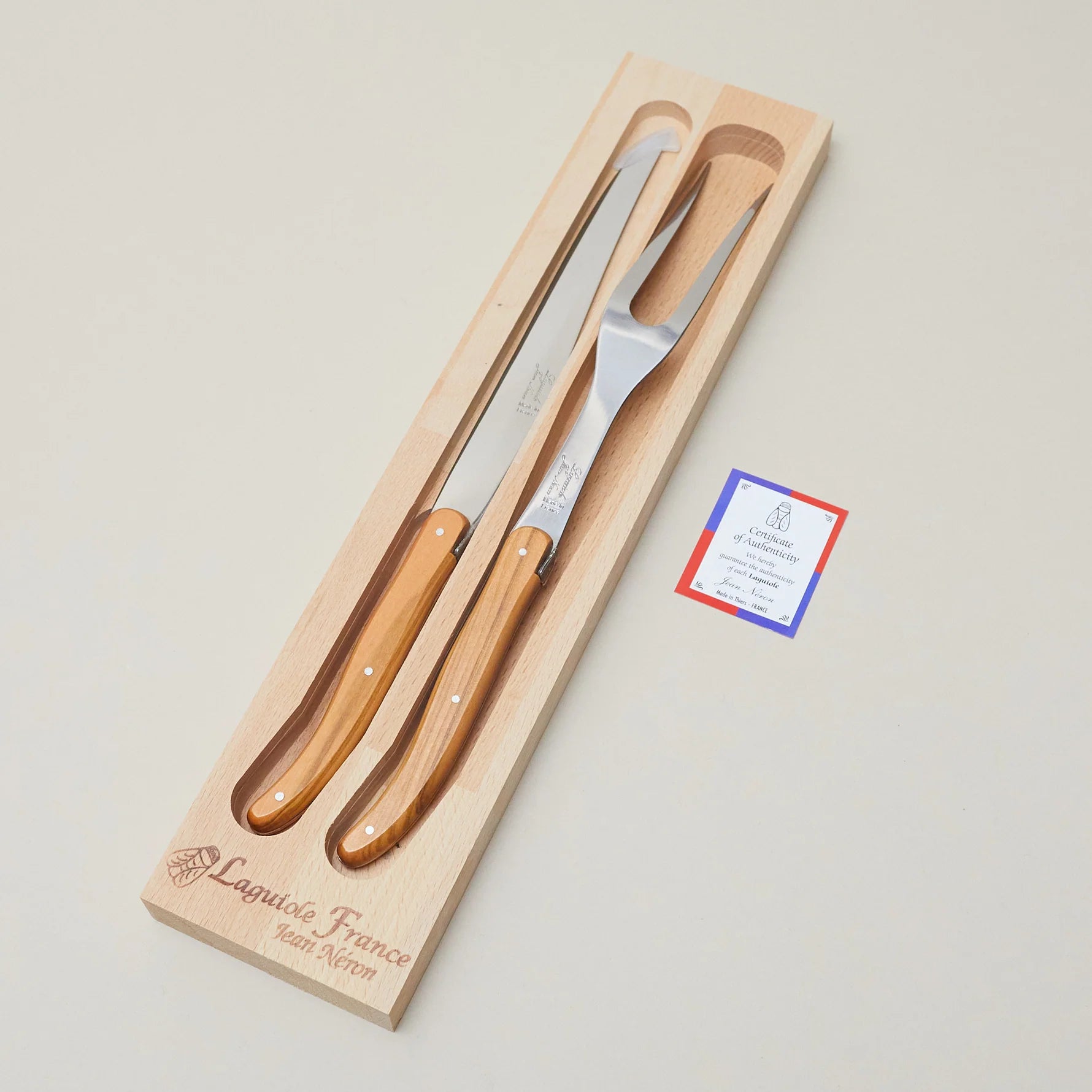 Laguiole Carving Set