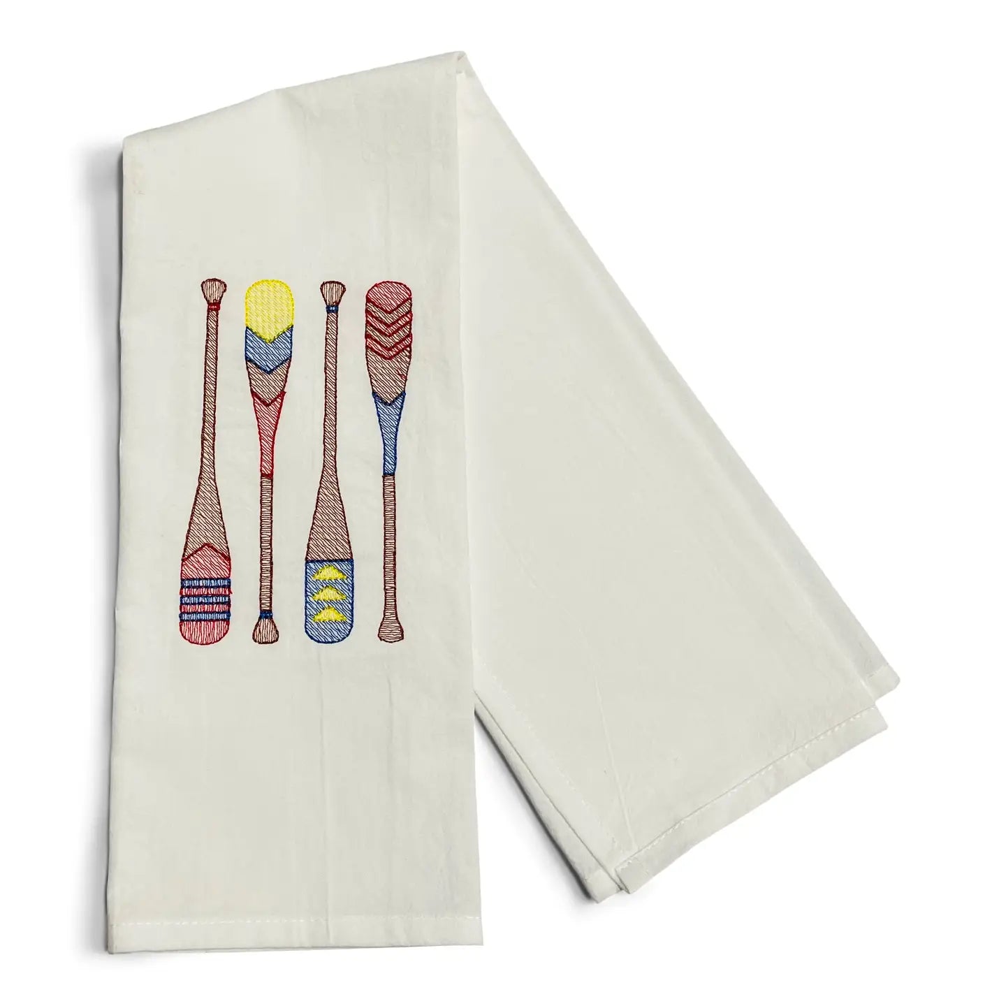 Tea Towel — Wooden Paddles
