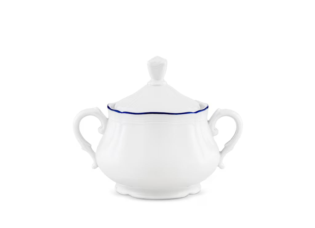 Corona Blue Sugar Bowl