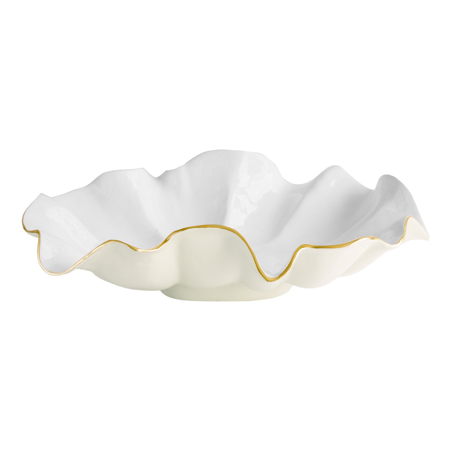 Encanto Aries Extra Large Bowl (Cream & White)