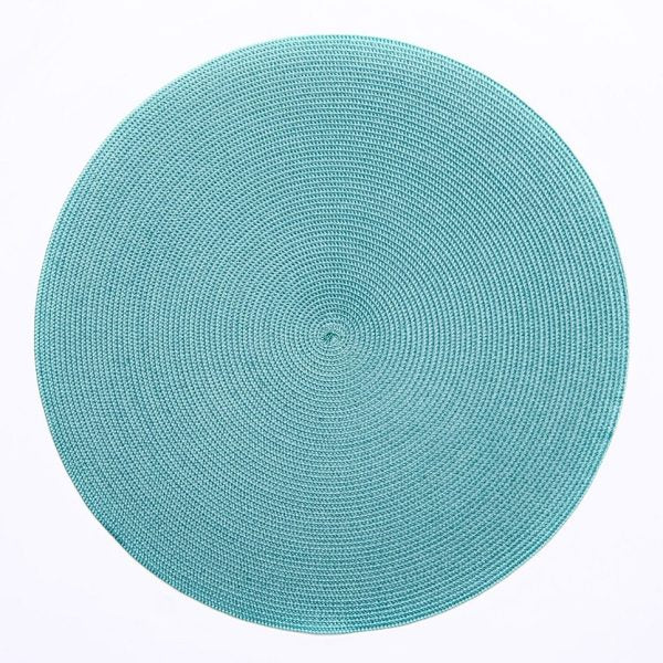 Linen Braid Woven Round Placemat