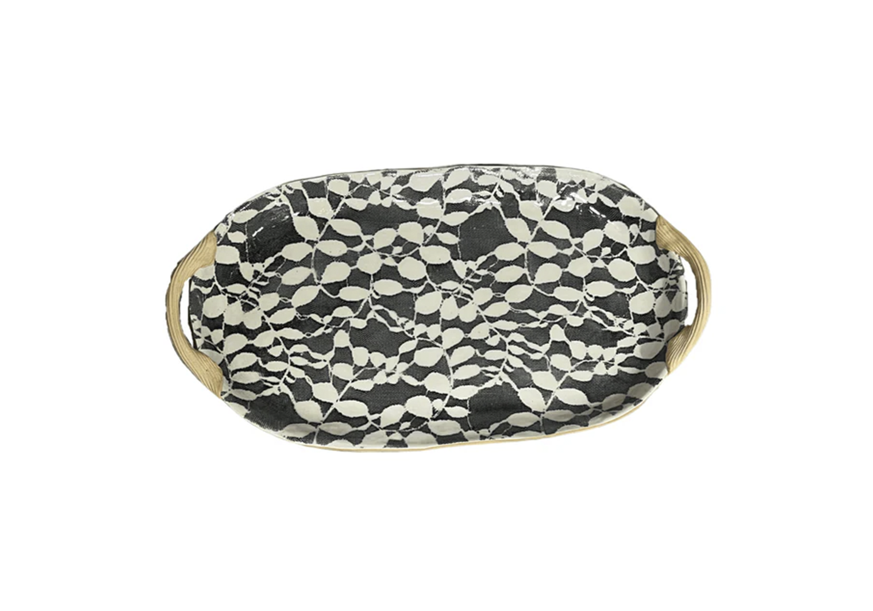 Chestnut 18x9" Oval Platter with Handles