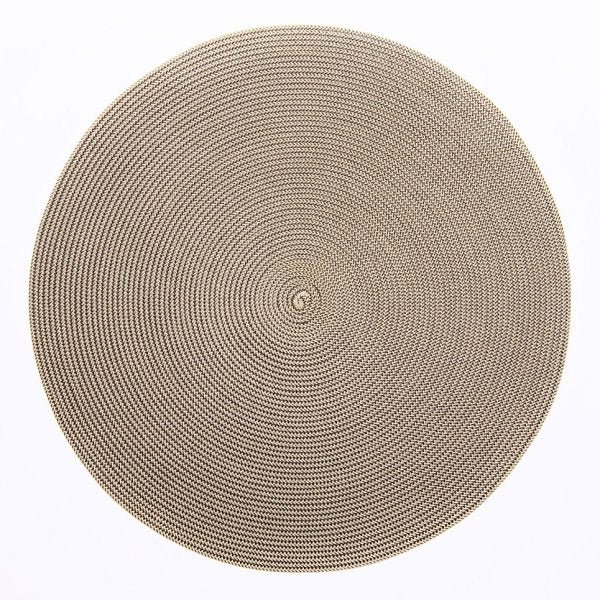Linen Braid Woven Round Placemat