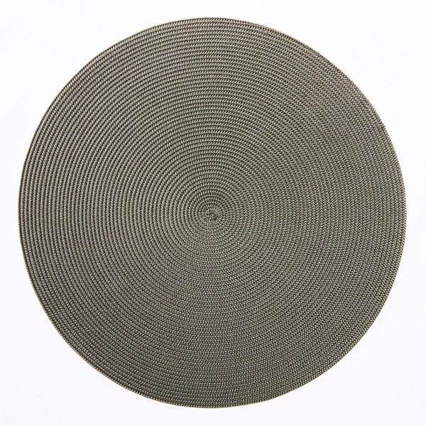 Linen Braid Woven Round Placemat