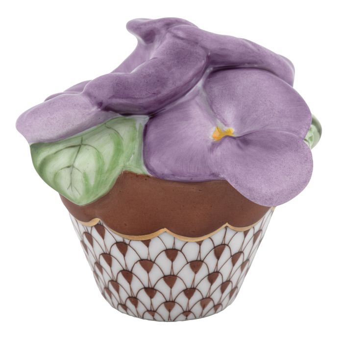 Pansies in Flowerpot