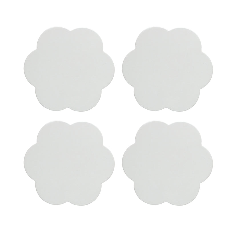 Scalloped Coasters Set/4