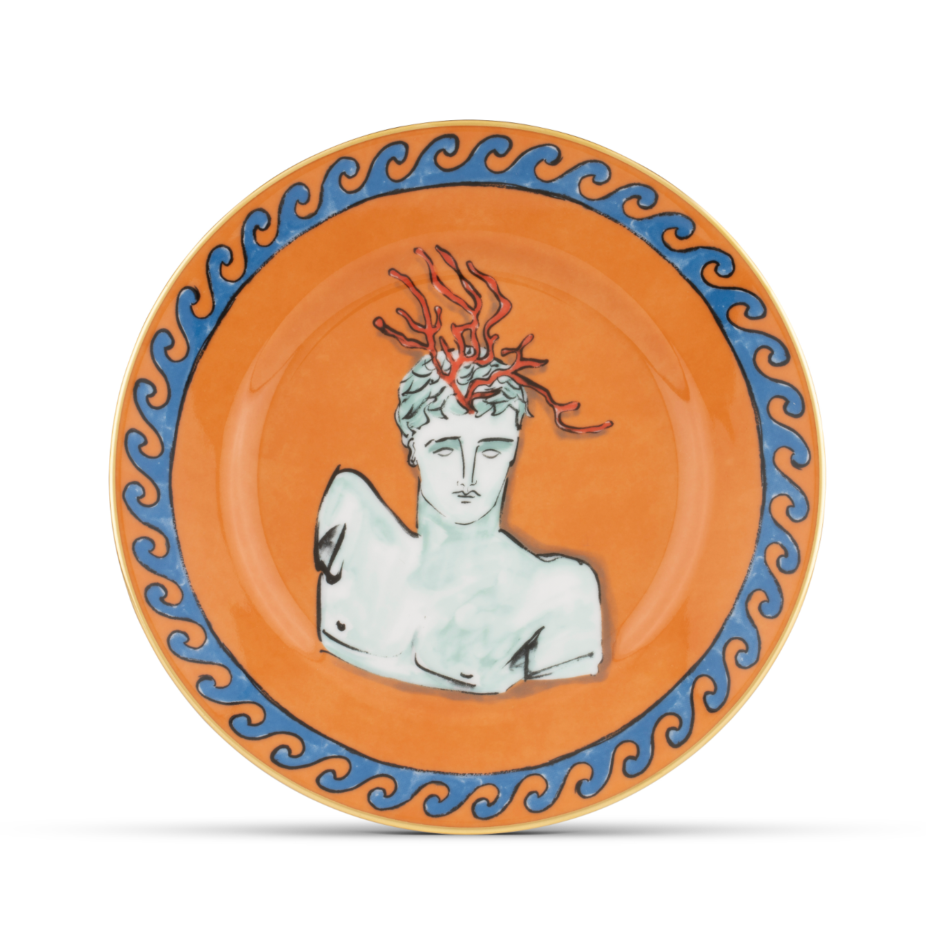 Il Viaggio di Nettuno Dessert Plate