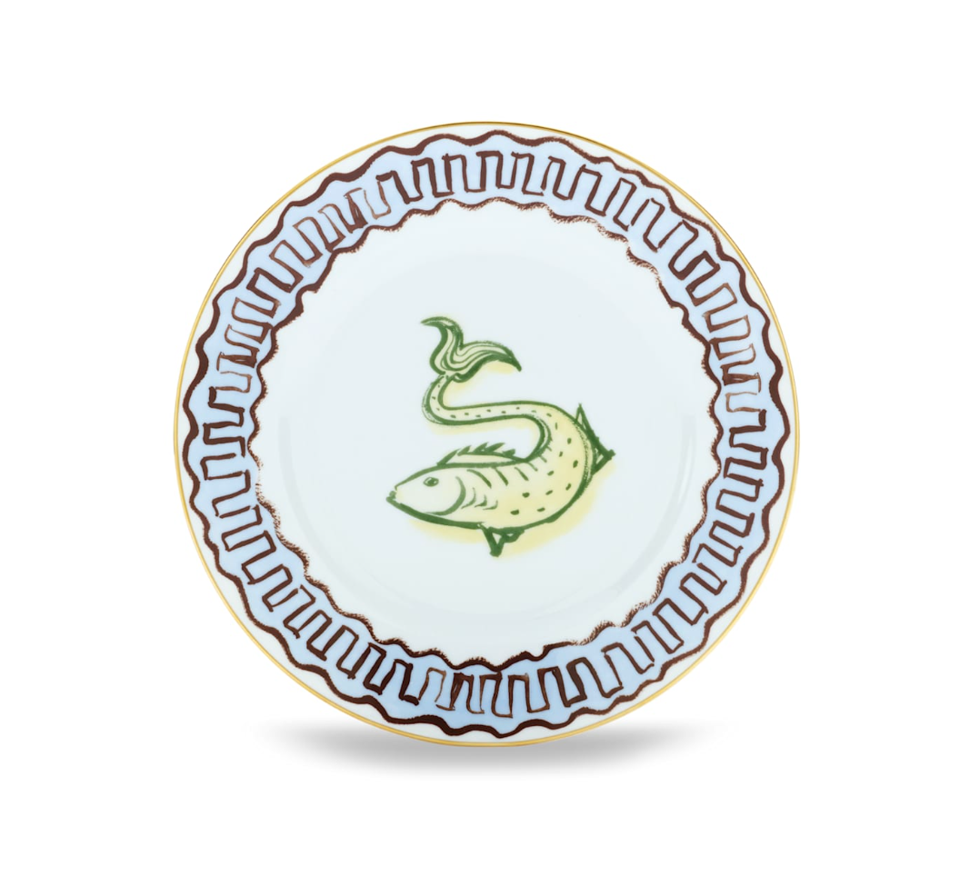 Il Viaggio di Nettuno Dessert Plate