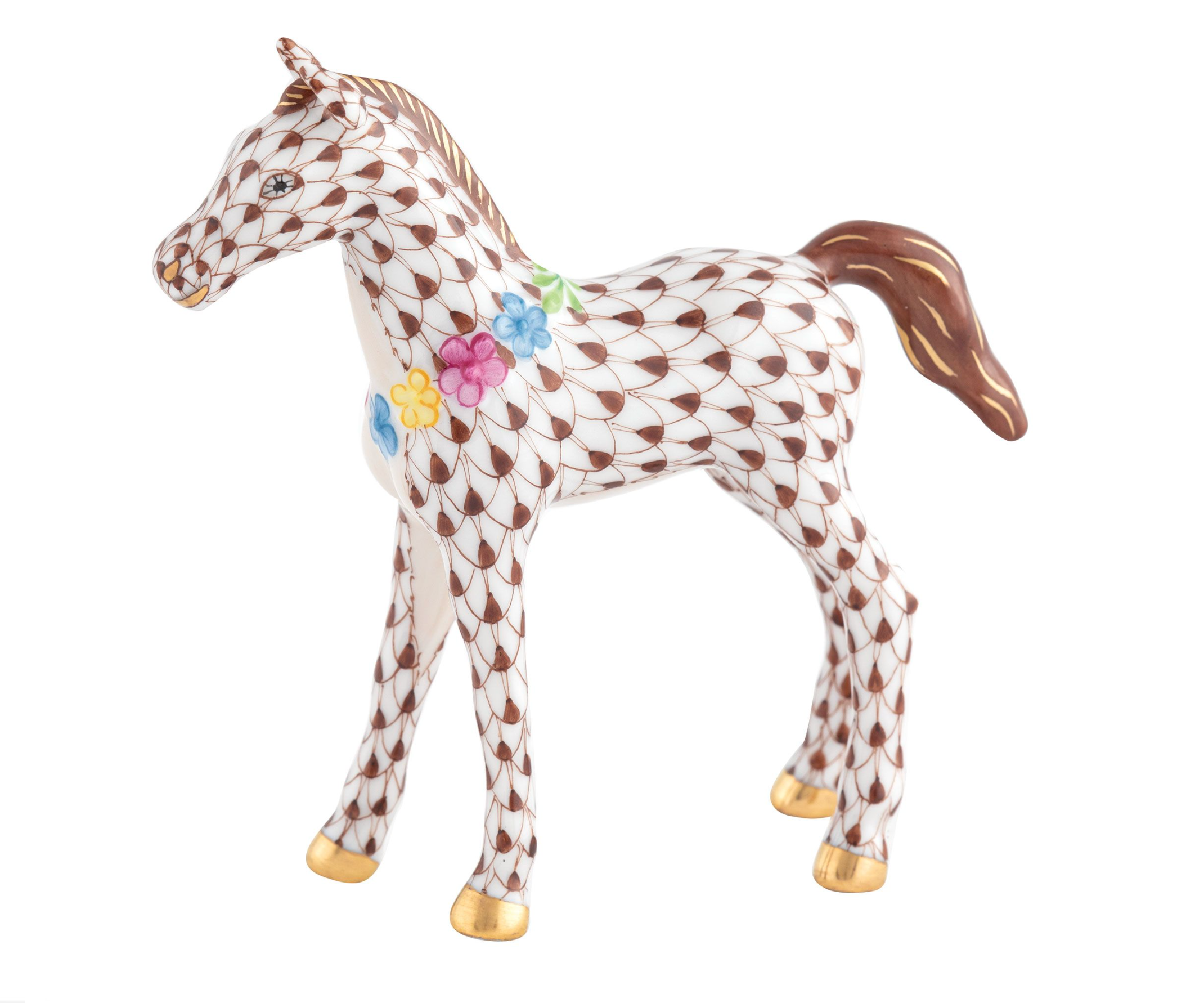 Foal with Flowers