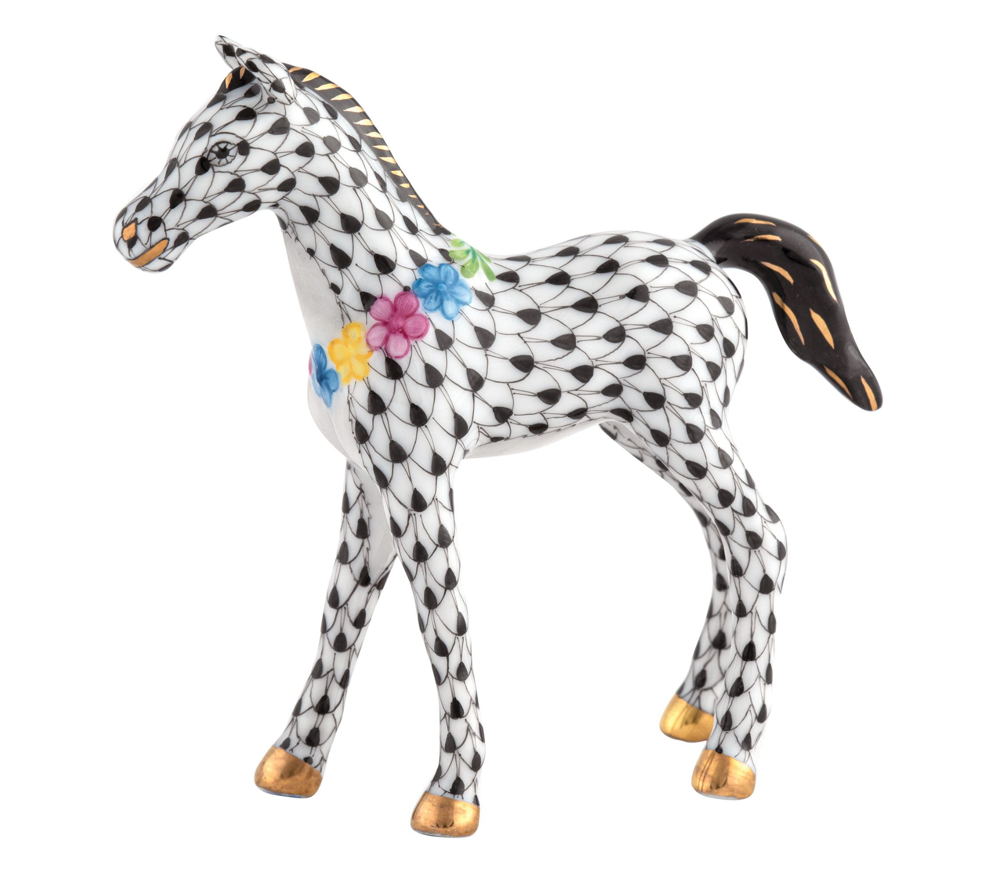 Foal with Flowers