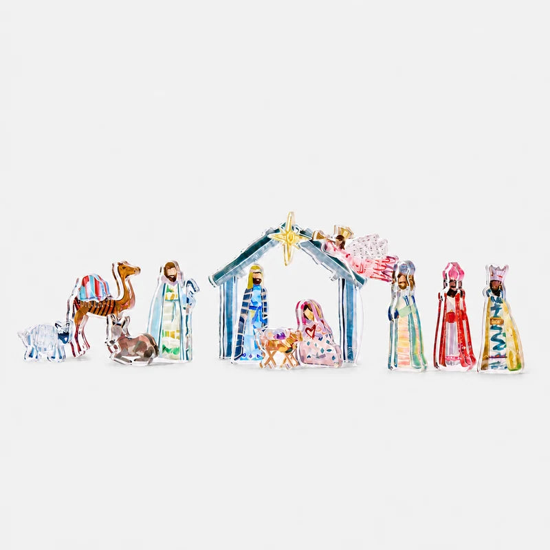 The Collected Nativity Set - Complete Scene Small