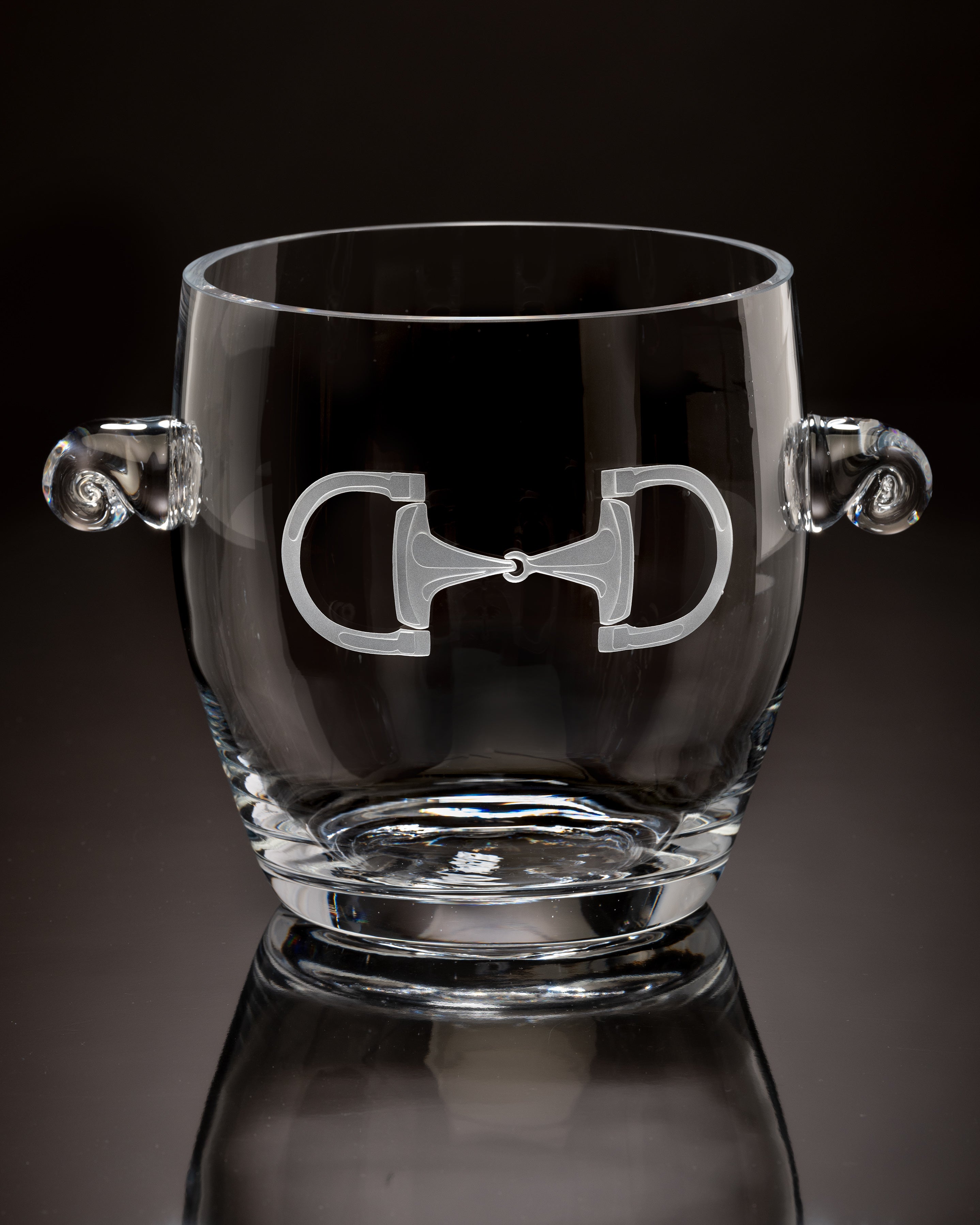 Cheval Crystal Ice Bucket