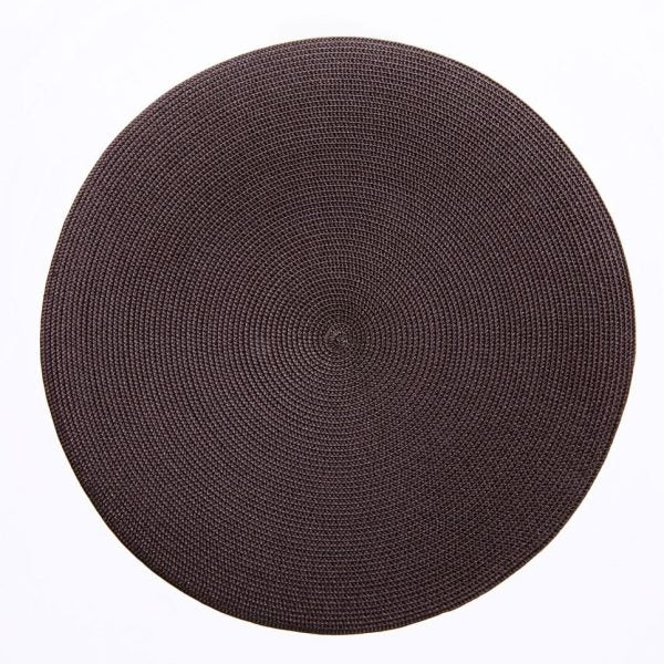 Linen Braid Woven Round Placemat
