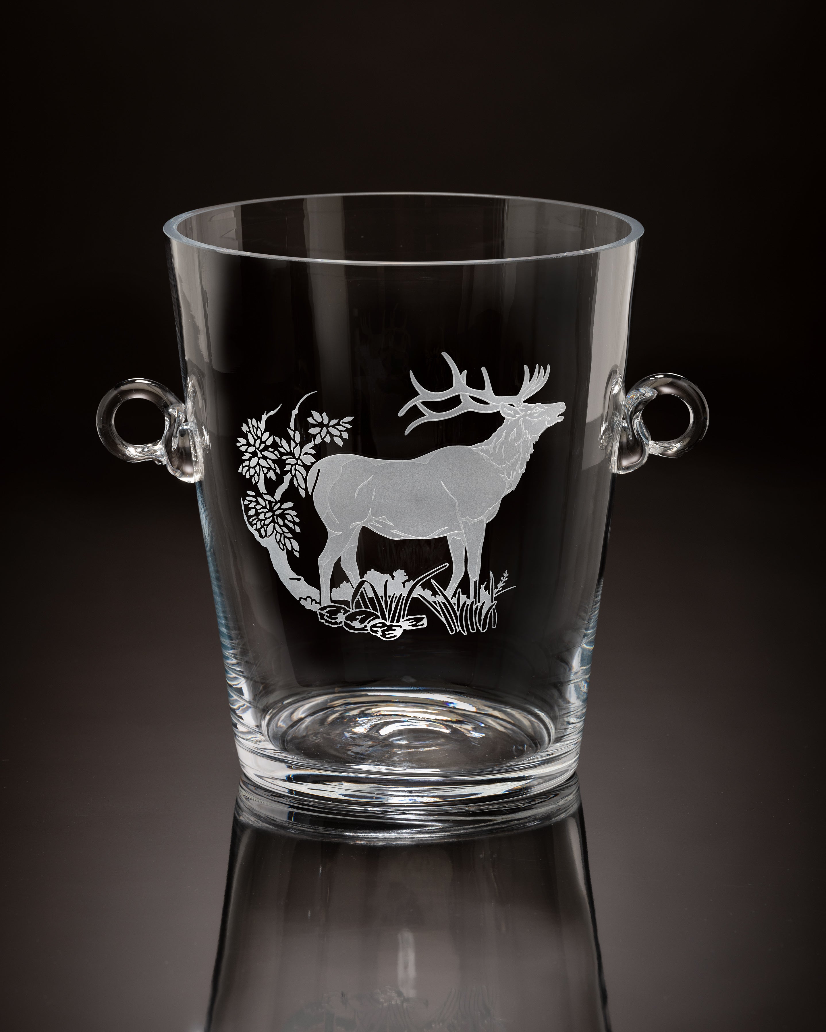 Elk Crystal Ice Bucket