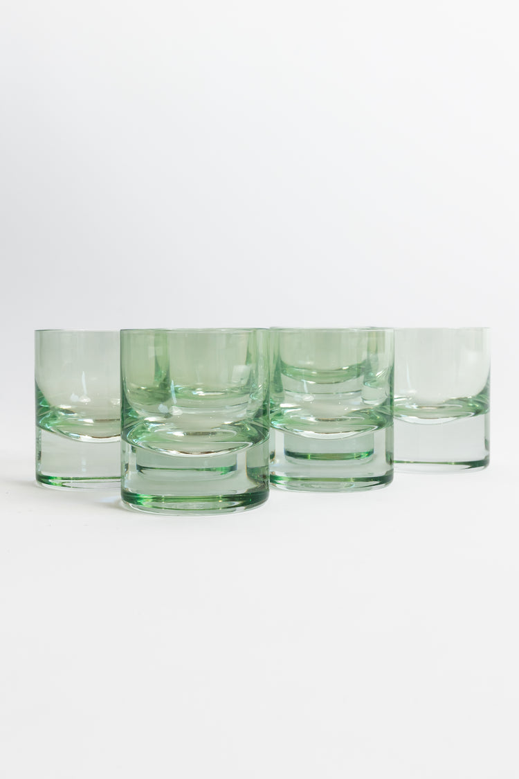 Estelle Colored Rocks Glass - Set of 6