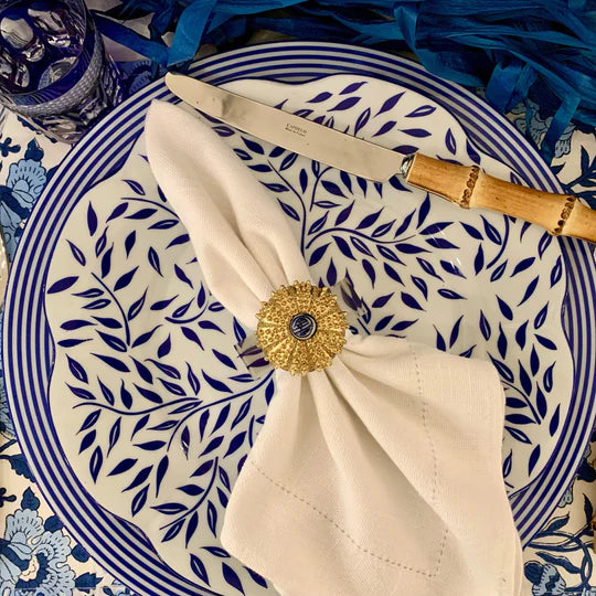 Sea Urchin Napkin Ring - Set of 4