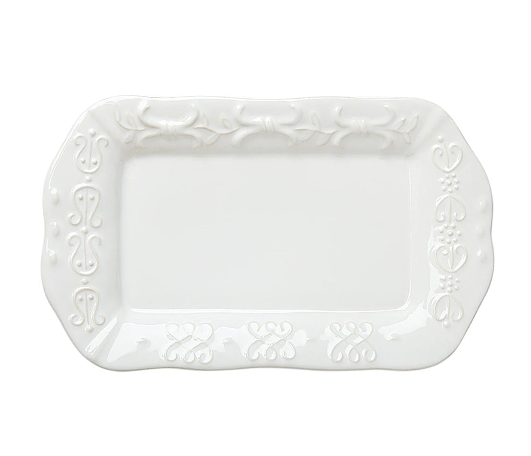 Historia Butter/Sauce Server Tray Paperwhite