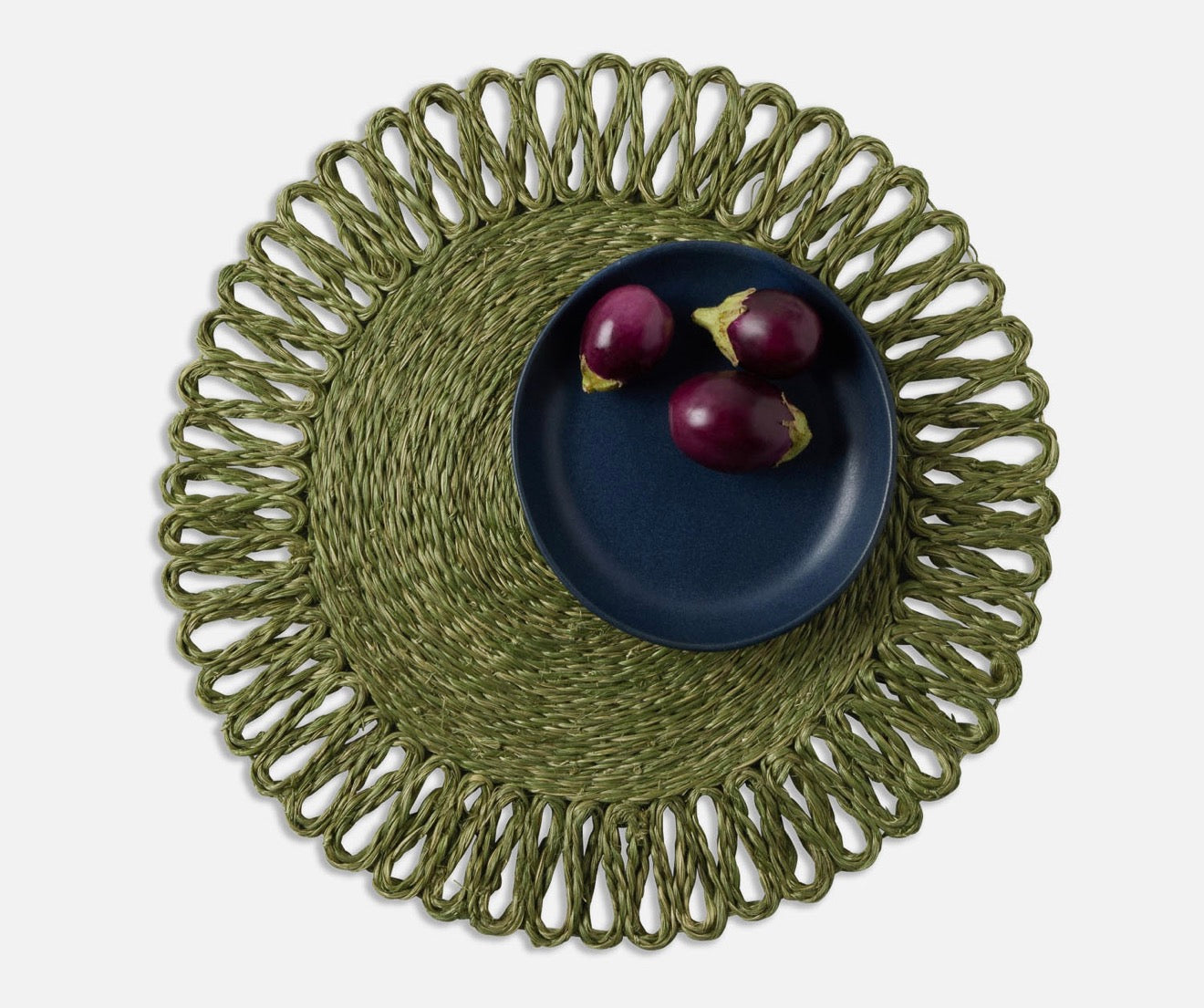 Teigan Floral Placemat - Olive - Set of 4