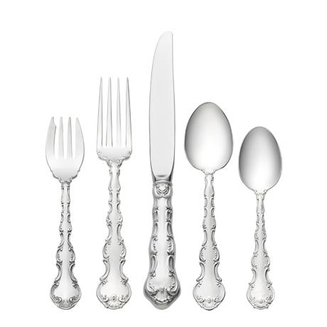 Estate - Gorham Strasbourg Sterling Silver Flatware by Setting