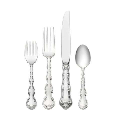 Estate - Gorham Strasbourg Sterling Silver Flatware by Setting