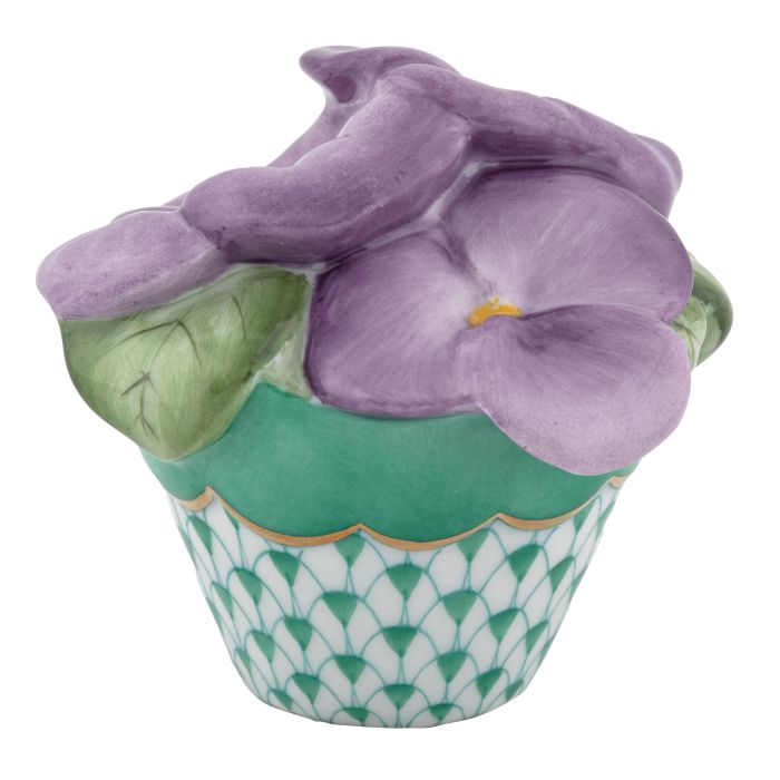 Pansies in Flowerpot