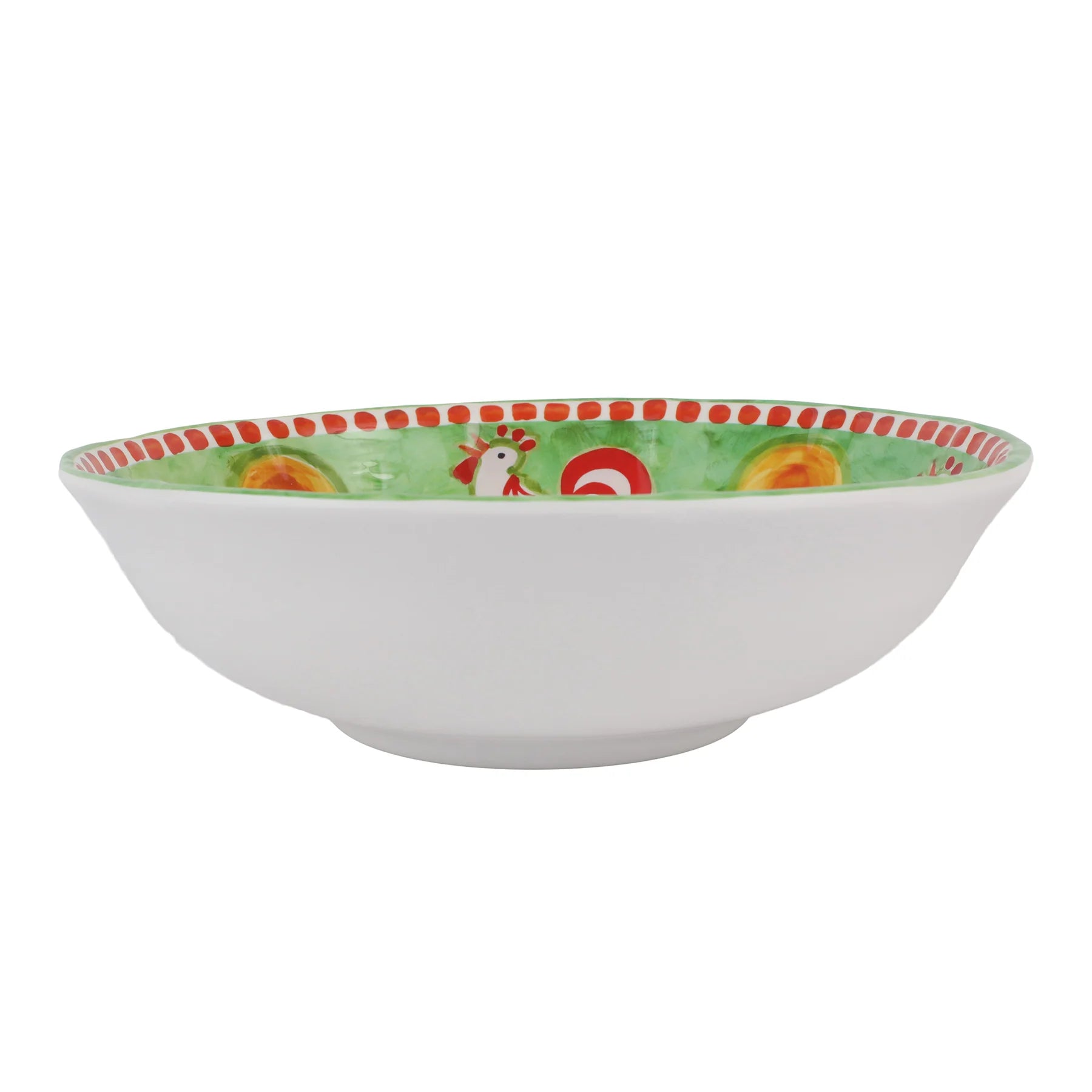 Melamine Gallina Large Serving Bowl