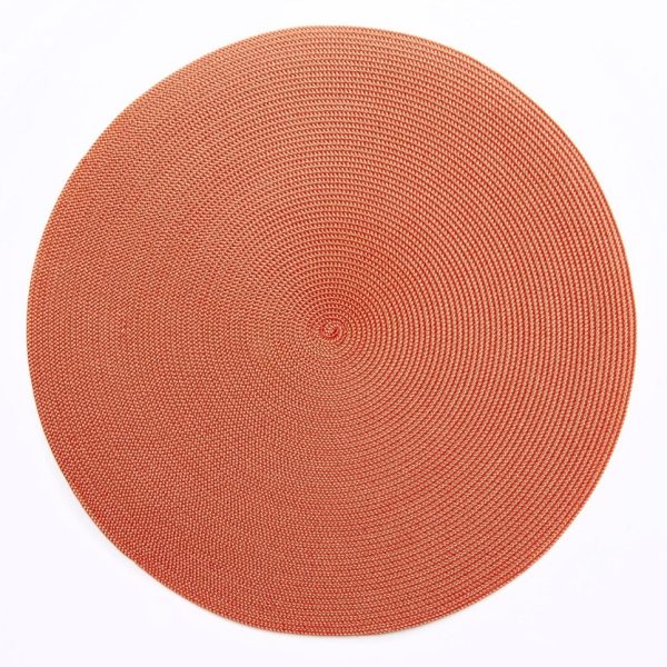 Linen Braid Woven Round Placemat