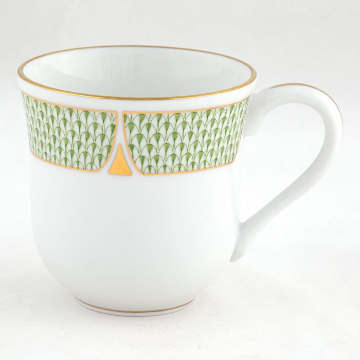 Art Deco Green Mug