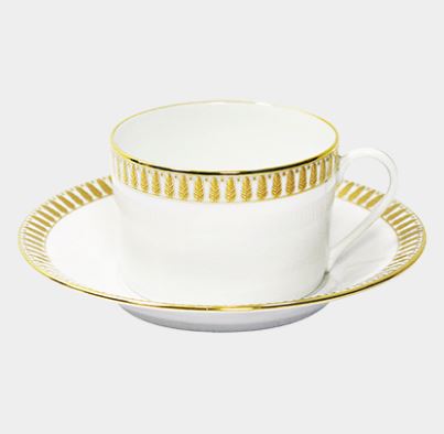 Plumes Tea Cup & Saucer
