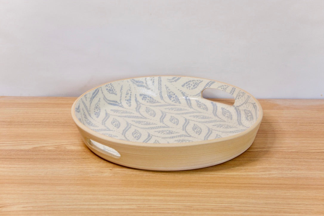 Black Handled Bar Tray