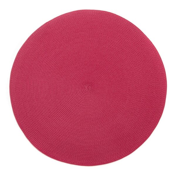 Linen Braid Woven Round Placemat