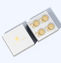 Hydrangea Napkin Ring - Set of 4