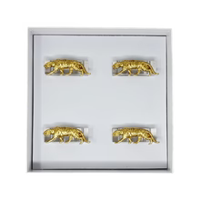 Tiger Napkin Ring - Set of 4