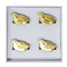 Quail Napkin Ring - Set of 4