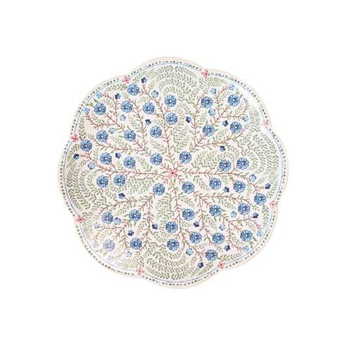 Villa Seville Scalloped Dessert/Salad Plate - Chambray