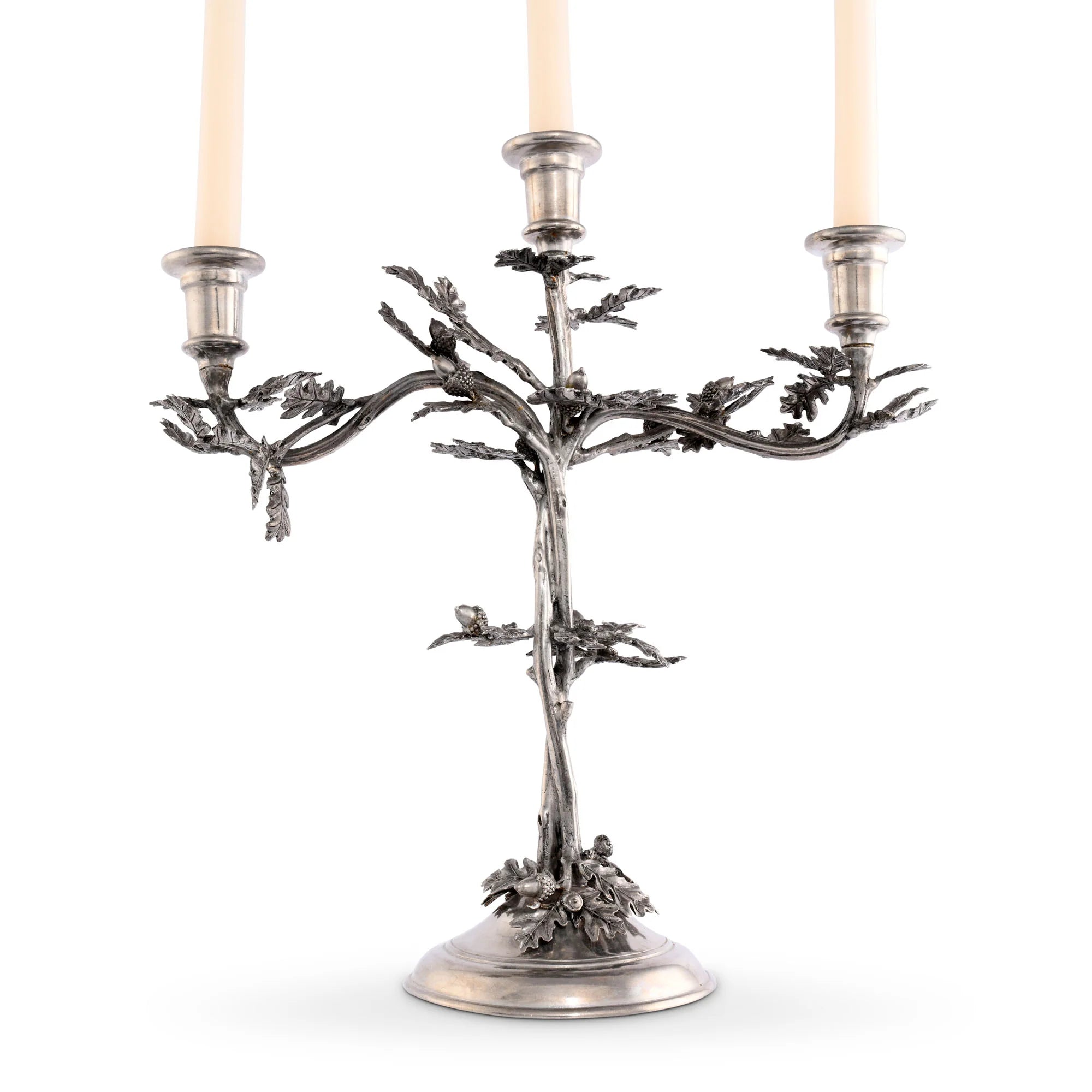 Oak Leaf Candelabrum - single